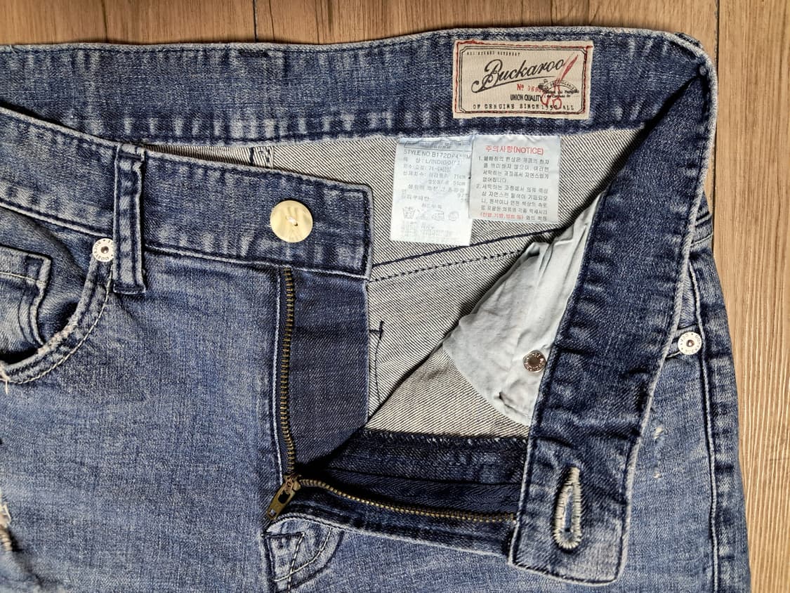 버커루 데님 반바지 71 상품이미지8