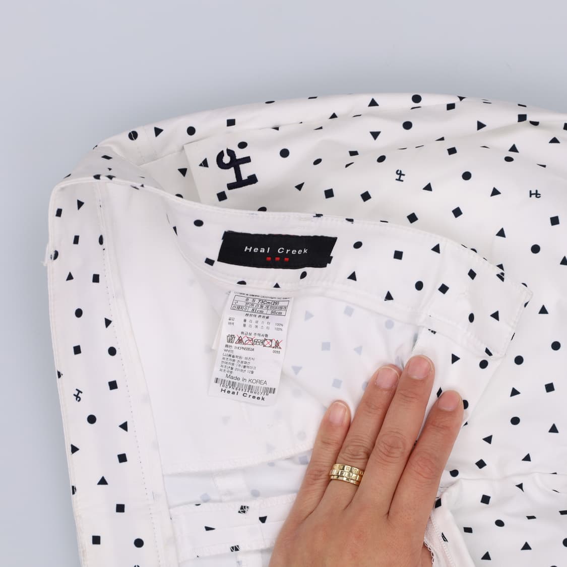 L 아디다스 7부 트레이닝팬츠 0305H1 상품이미지4