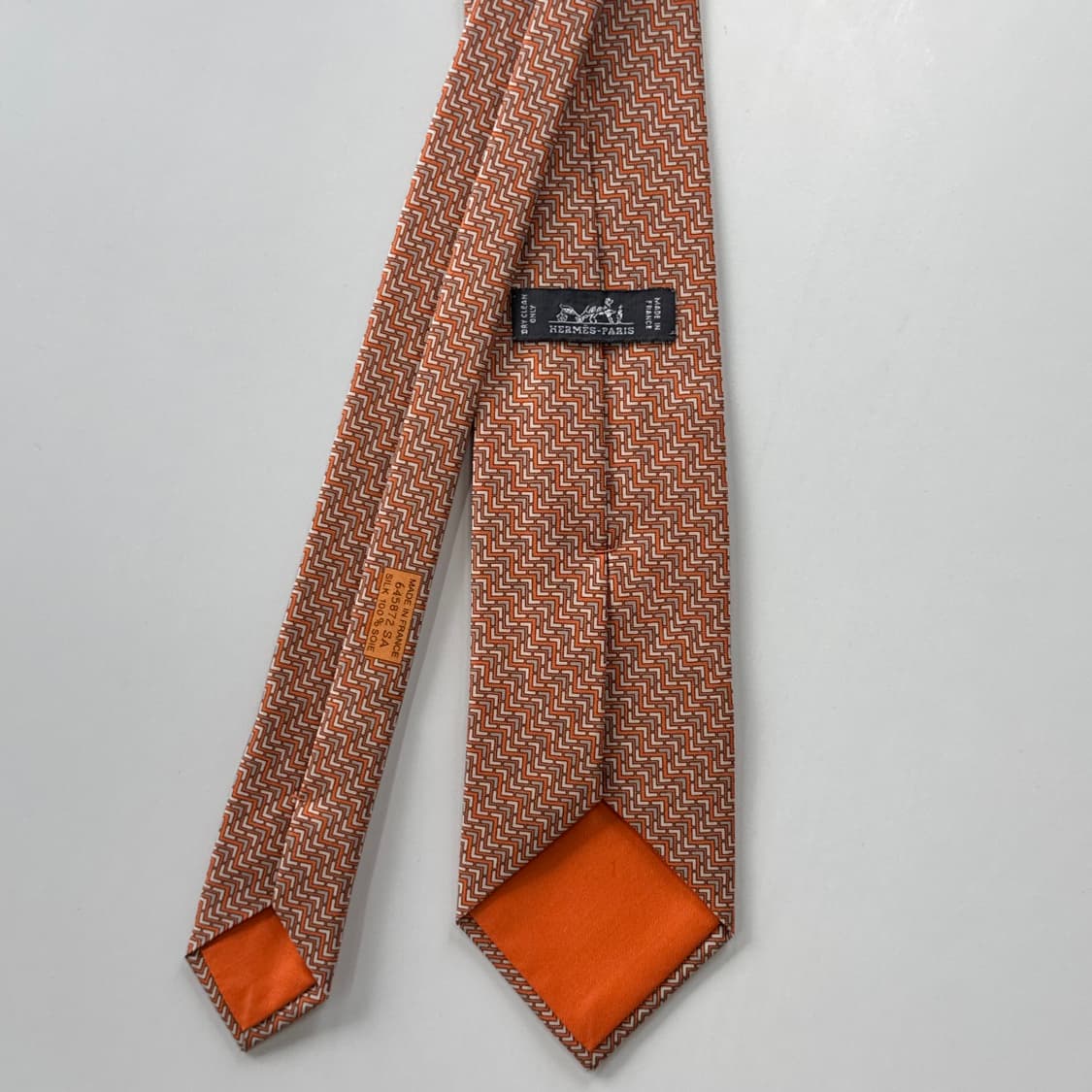 신형 에르메스 명품 정품넥타이(HERMES) 8.1cm 상품이미지2