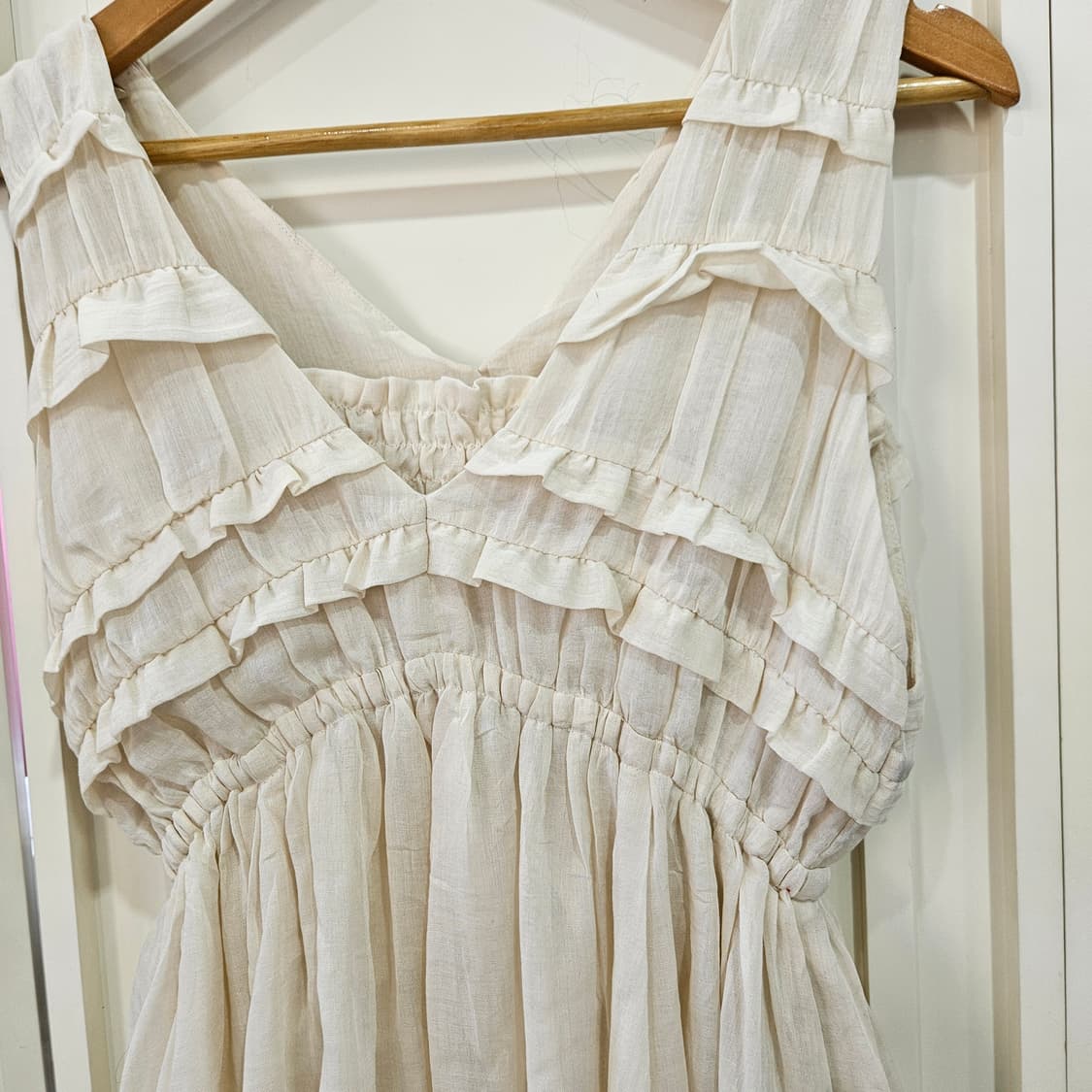 프릴 레이어드 원피스 상품이미지5