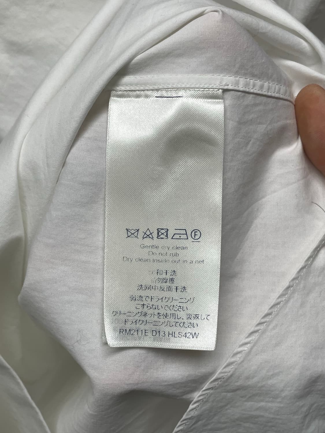 루이비통 워터컬러 프린티드 쇼트 슬리브드 코튼 셔츠 [m] 상품이미지6