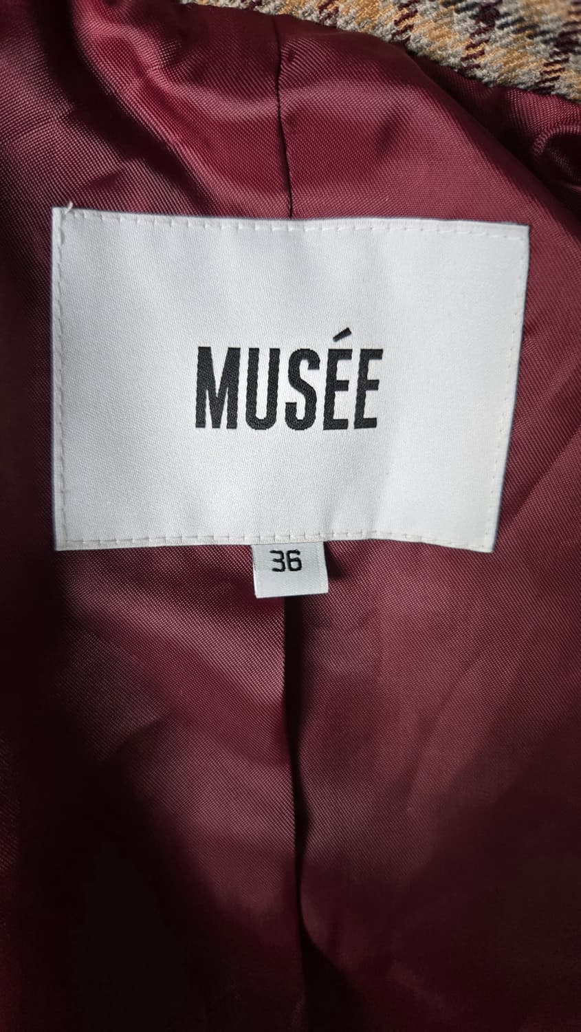 뮤제 musee 체크자켓 상품이미지5