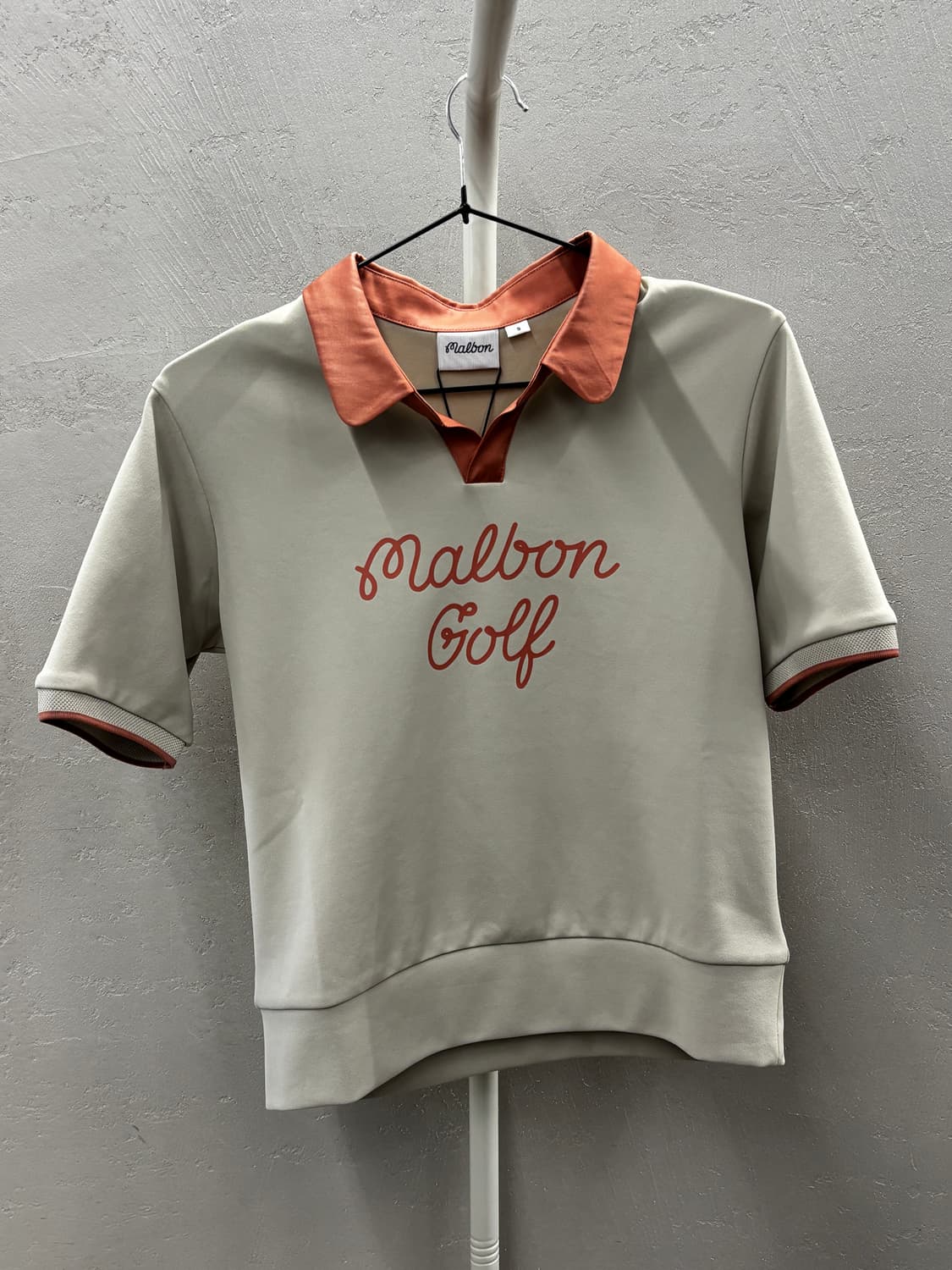 말본골프 카라 반팔티셔츠 그레이 85 상품이미지2