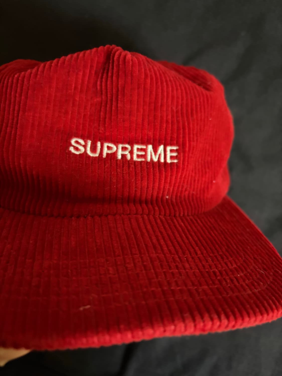 슈프림 코듀로이 5패널 모자 상품이미지1