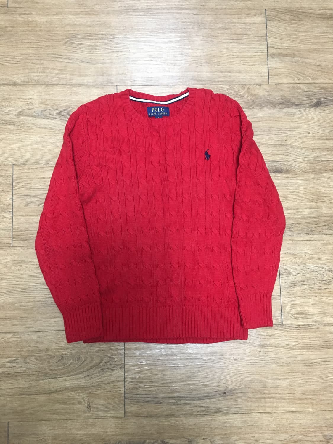 폴로 케이블 니트 보이즈 m 상품이미지1