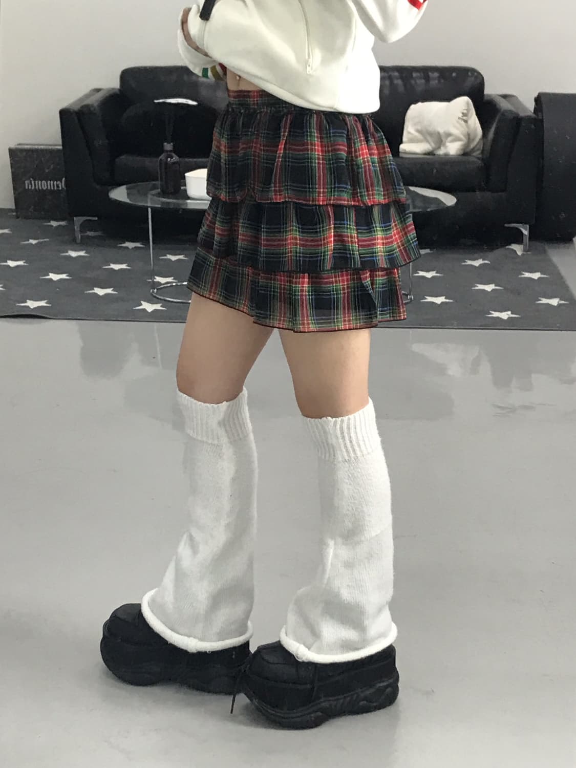 Jpn Y2k Checked mini skirts 상품이미지2