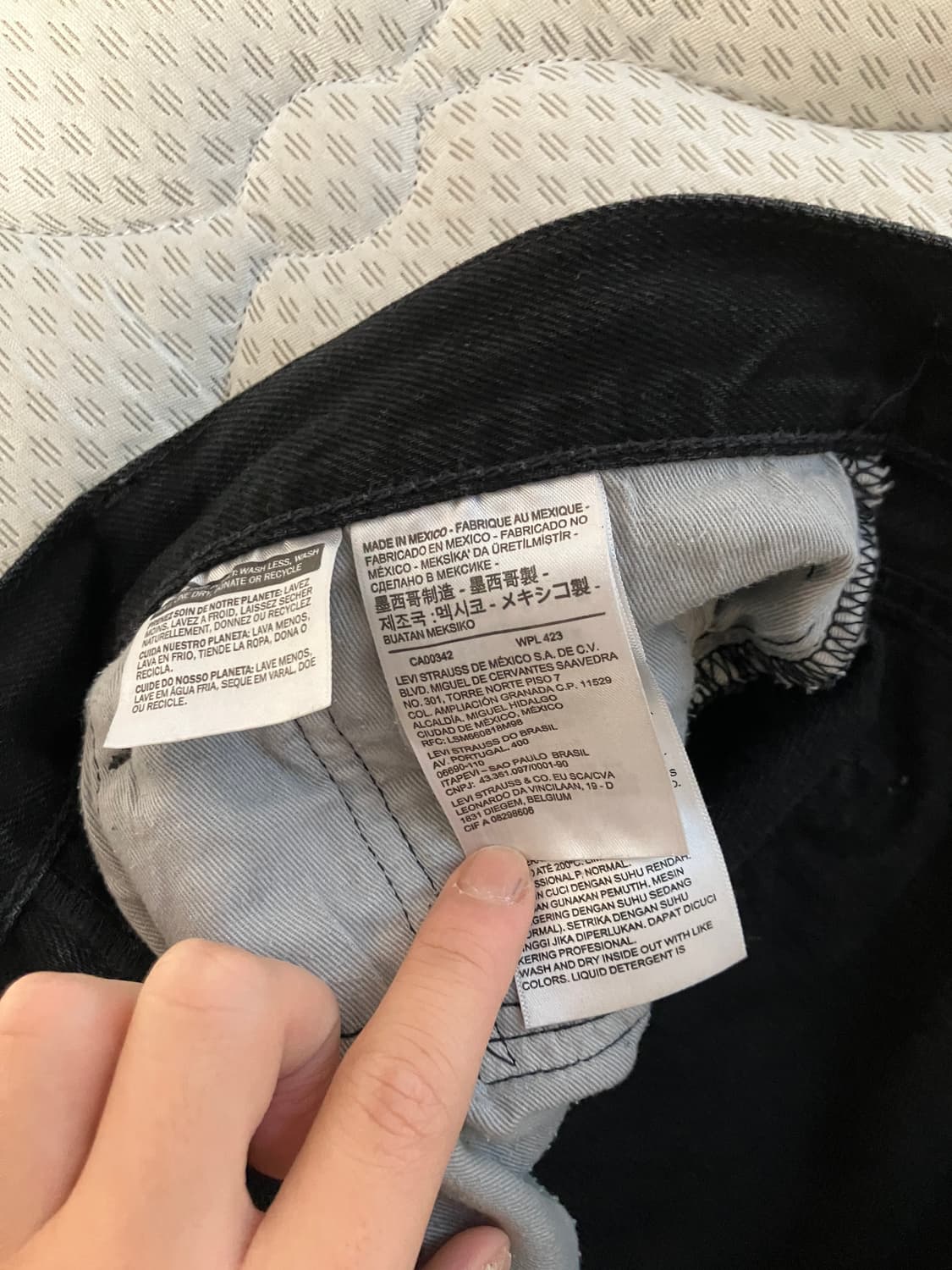 [34X34]데님 티어스 흑청 상품이미지4