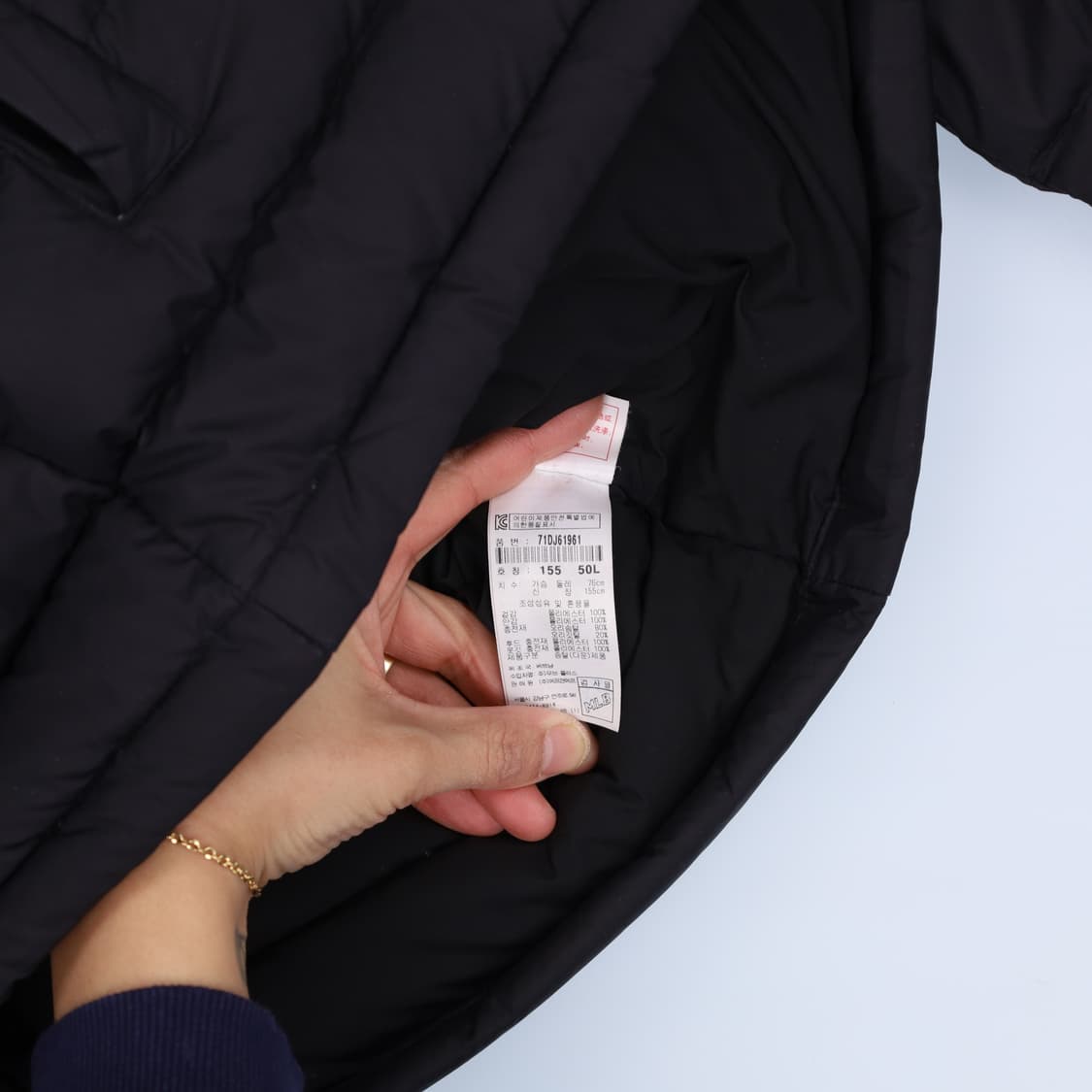 [13Y/155] MLB 키즈여성 덕다운 경량패딩 점퍼 0119H1  상품이미지4