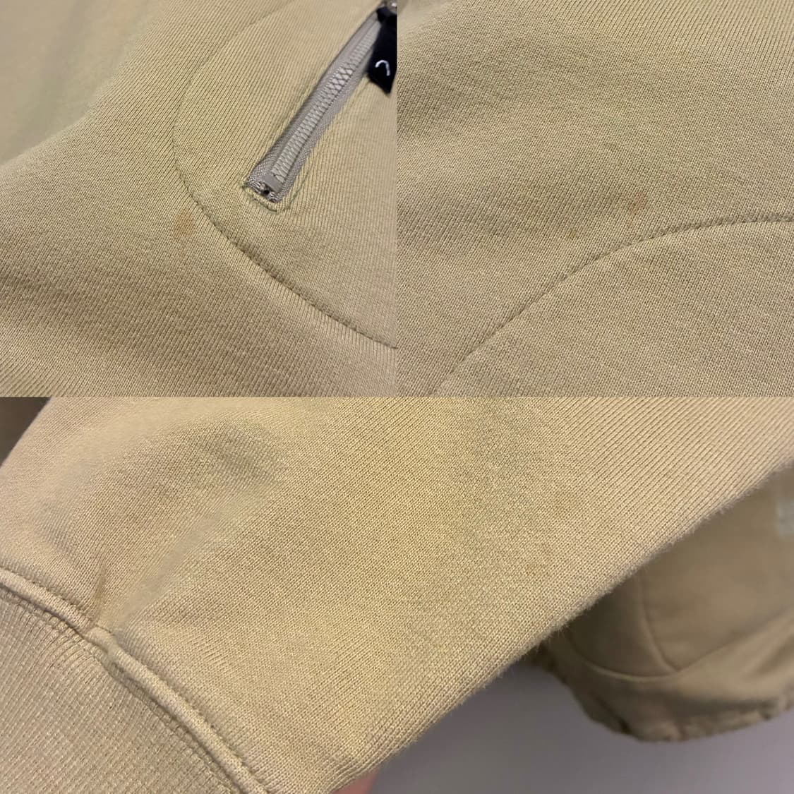 (L)시에라 디자인 유틸리티 3포켓 스웻셔츠 맨투맨 카키 상품이미지9