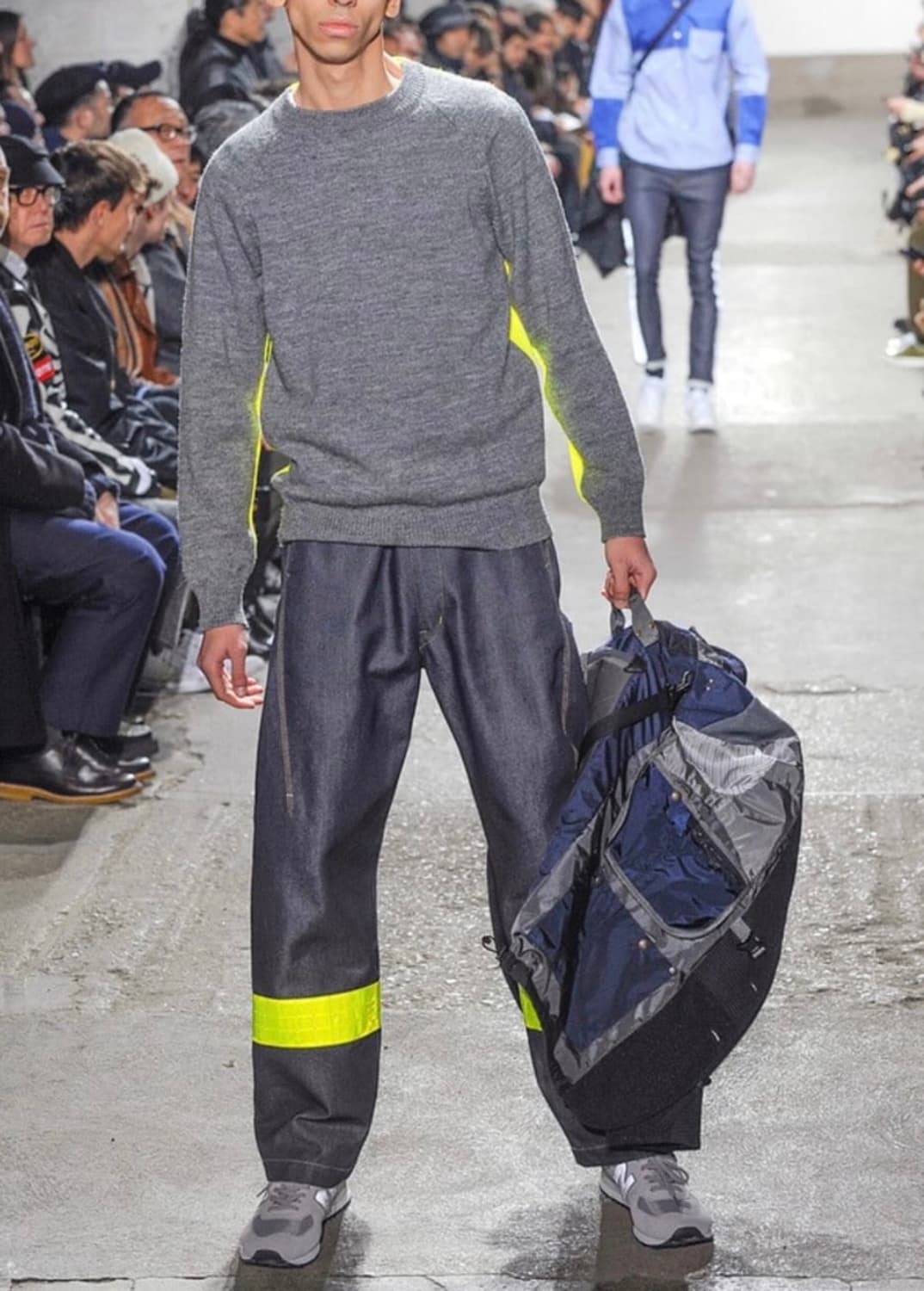 칼하트 fr 리플렉티브 스카치 네이비 싱글니 카펜터 워크 팬츠 34 상품이미지7