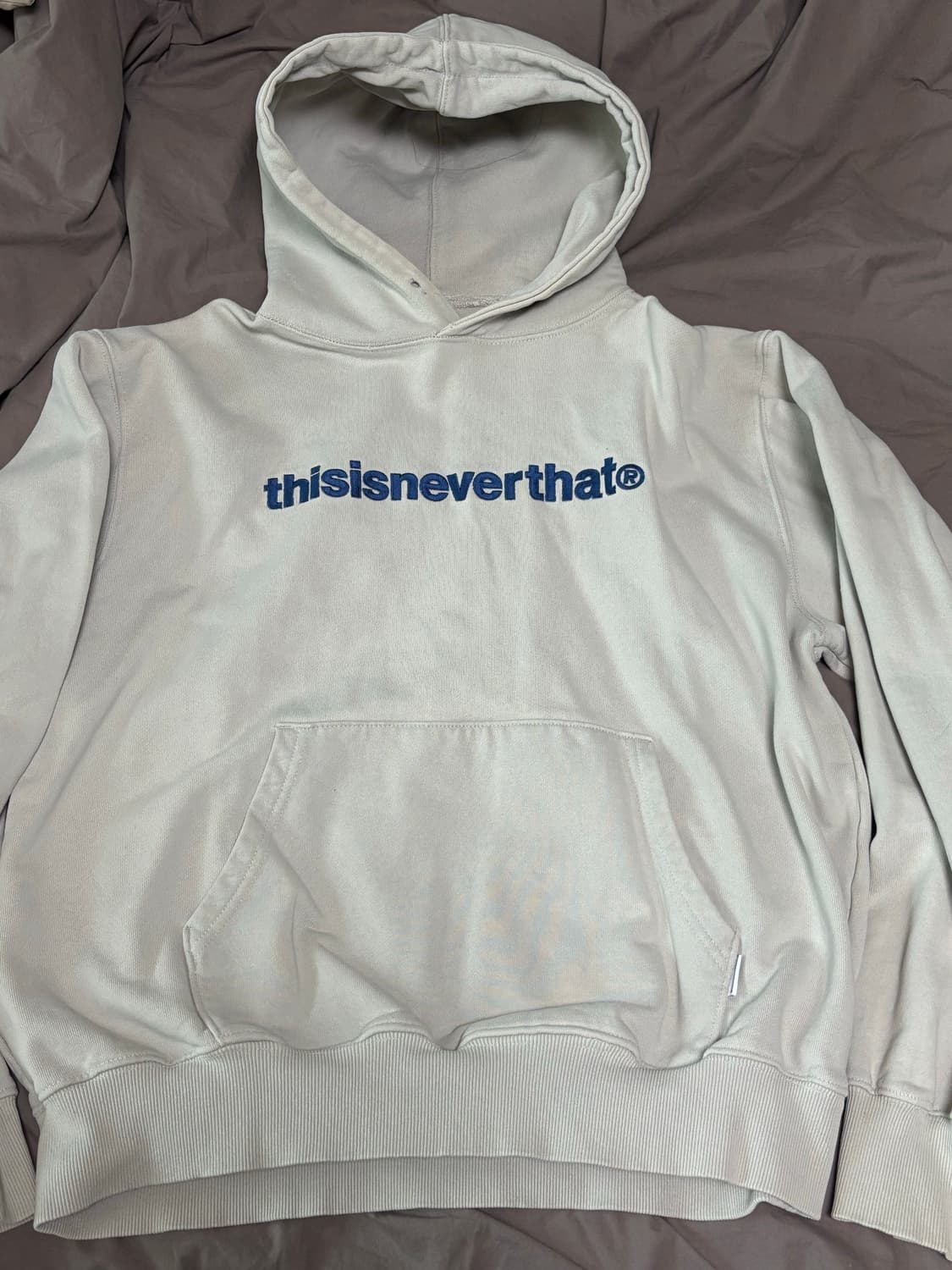 디스이즈네버댓 그레이 후드티  상품이미지1