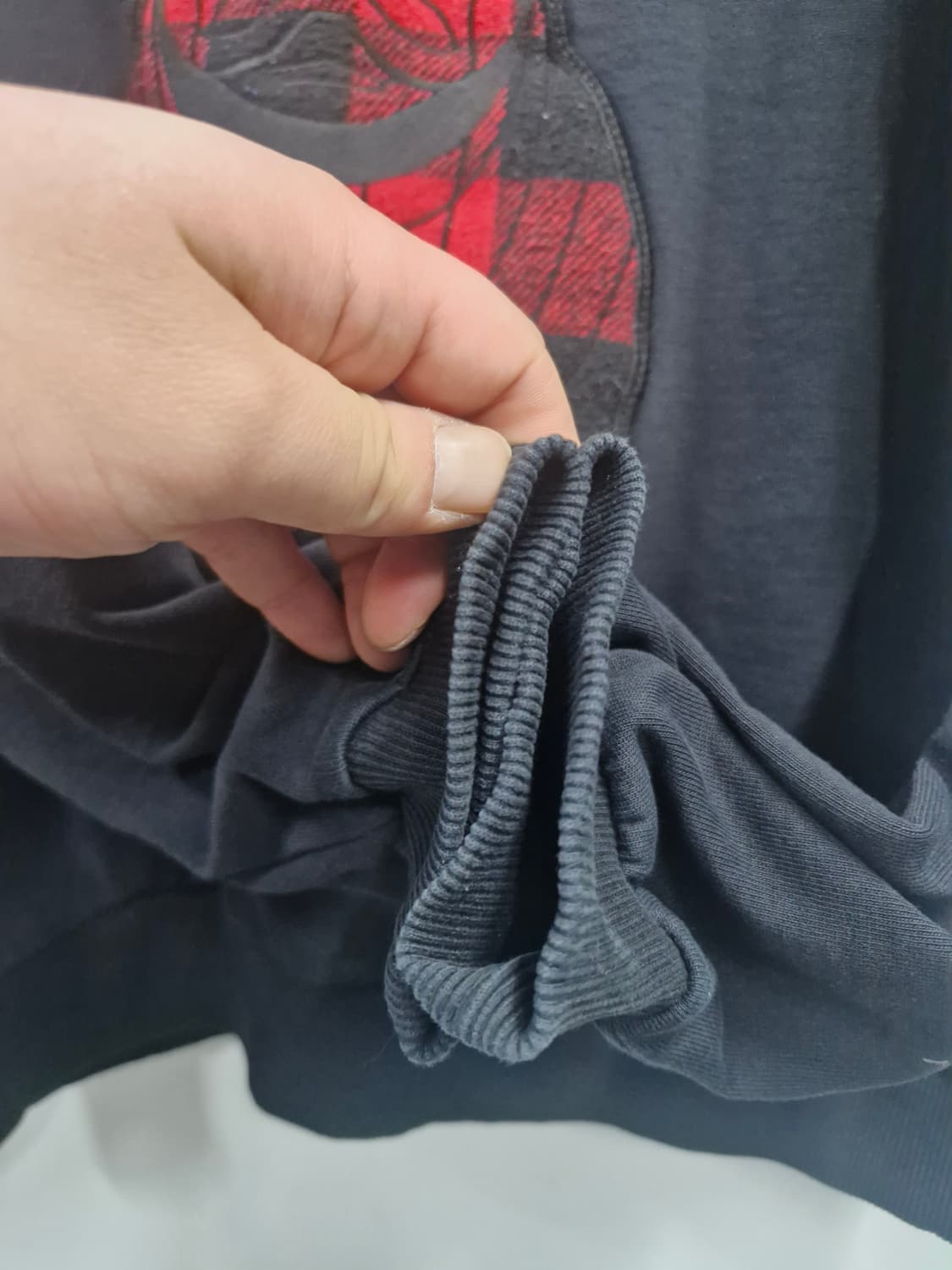 100L 라이프워크 체크 라독 맨투맨  상품이미지4