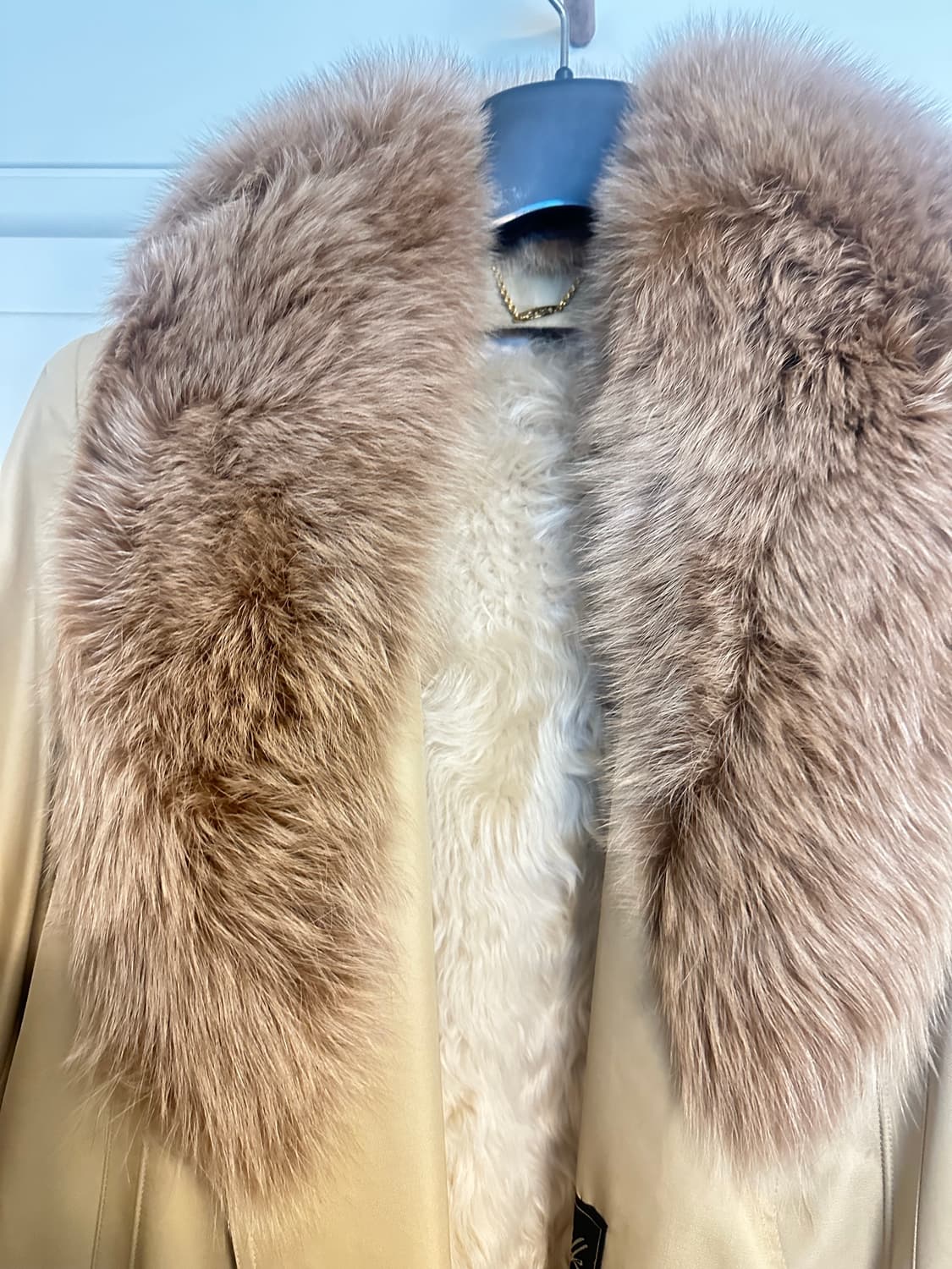 Kanebo Silk & MgSable Fur 겨울용 트렌치코트 상품이미지2