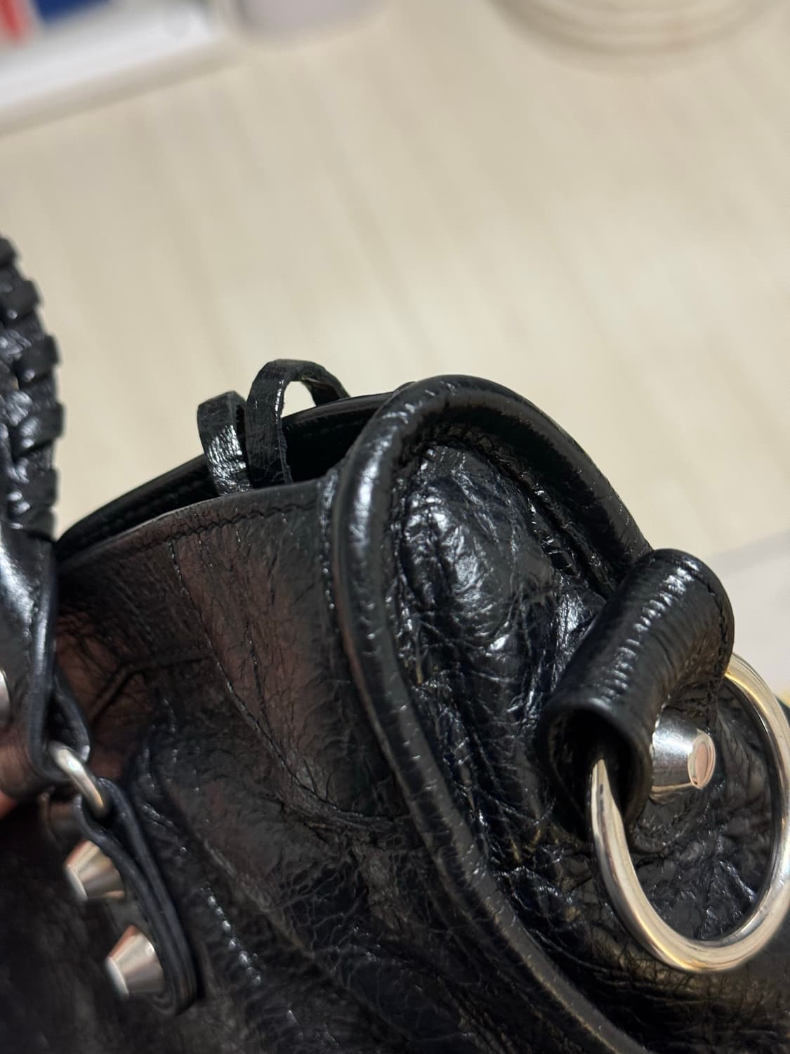 발렌시아가 르시티 스몰 25ver. 블랙 실버 상품이미지3