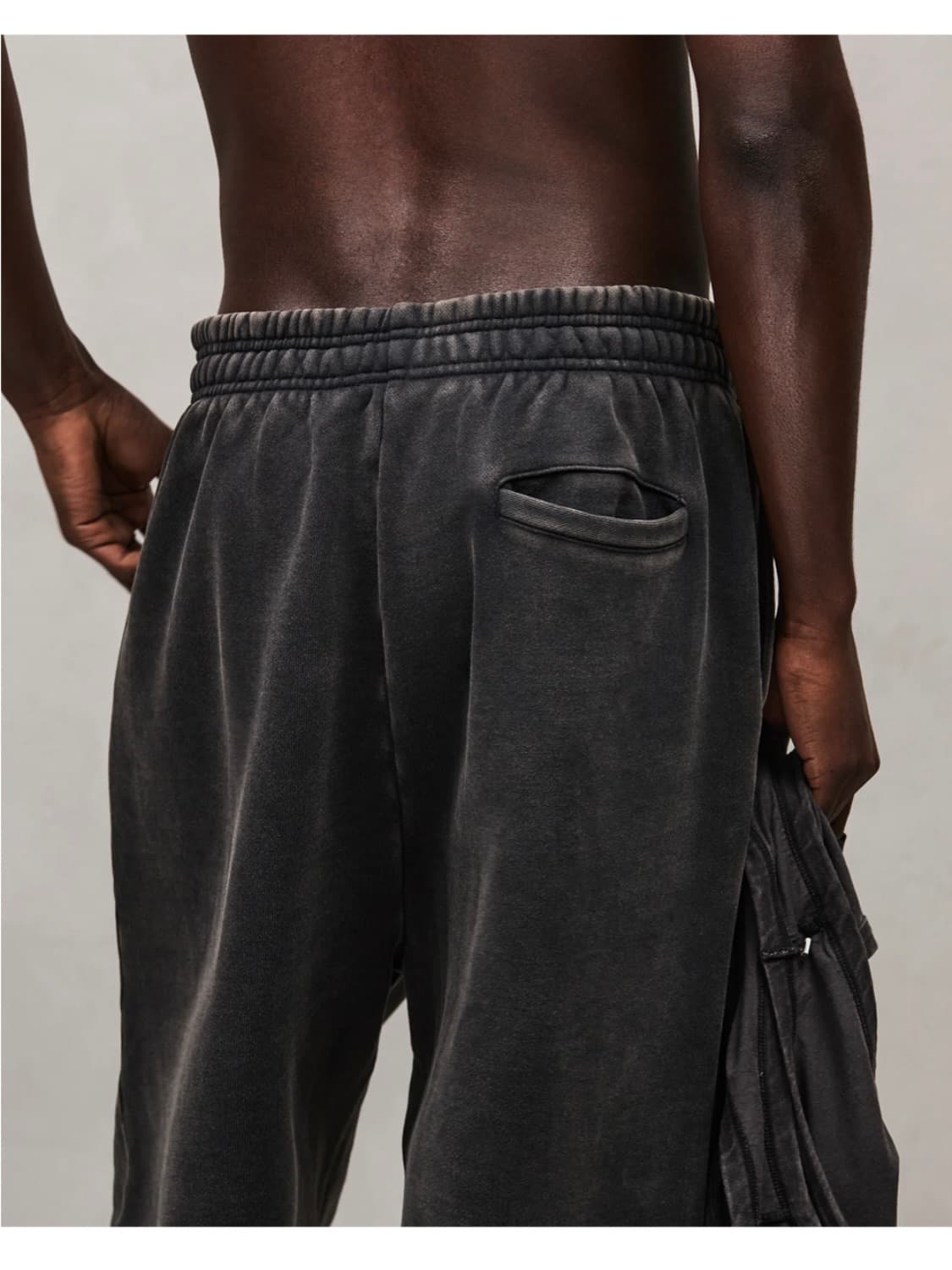 엔타이어스튜디오 스탠다드 스웨트 워시드 블랙 상품이미지2