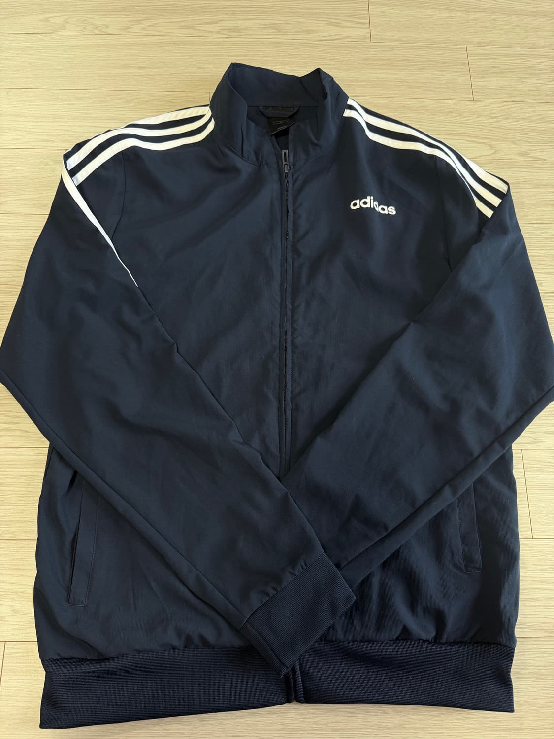 아디다스 네이비 져지 집업 L 상품이미지2