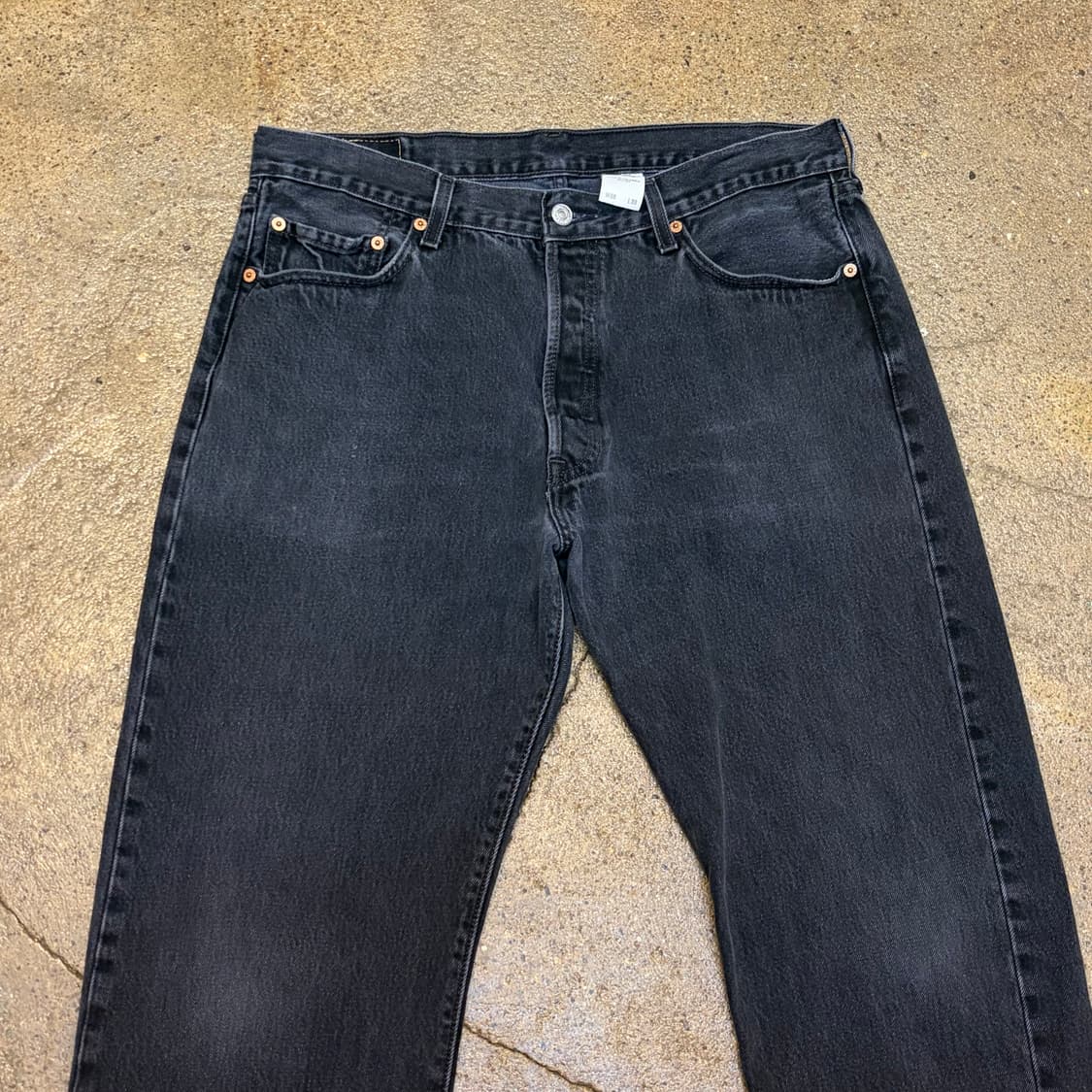 00s 미국 빈티지 리바이스 501 블랙진 청바지 상품이미지2