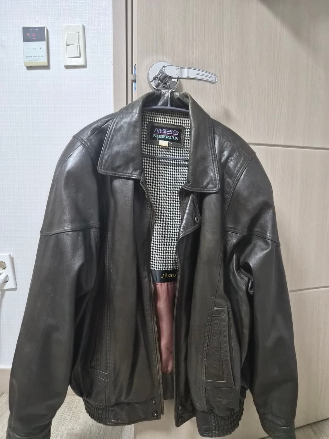 빈티지 양가죽 레더자켓 상품이미지1