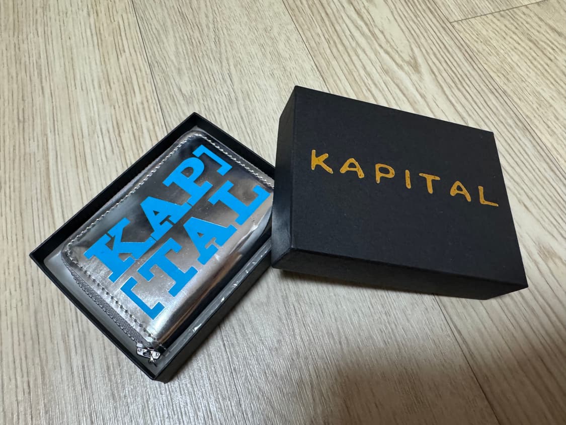 KAPITAL thumbs up 미러 레더 미니지갑 상품이미지1