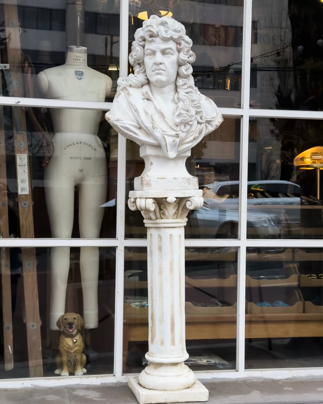 빈티지 소품 클래식 석고상 기둥포함 상품이미지2