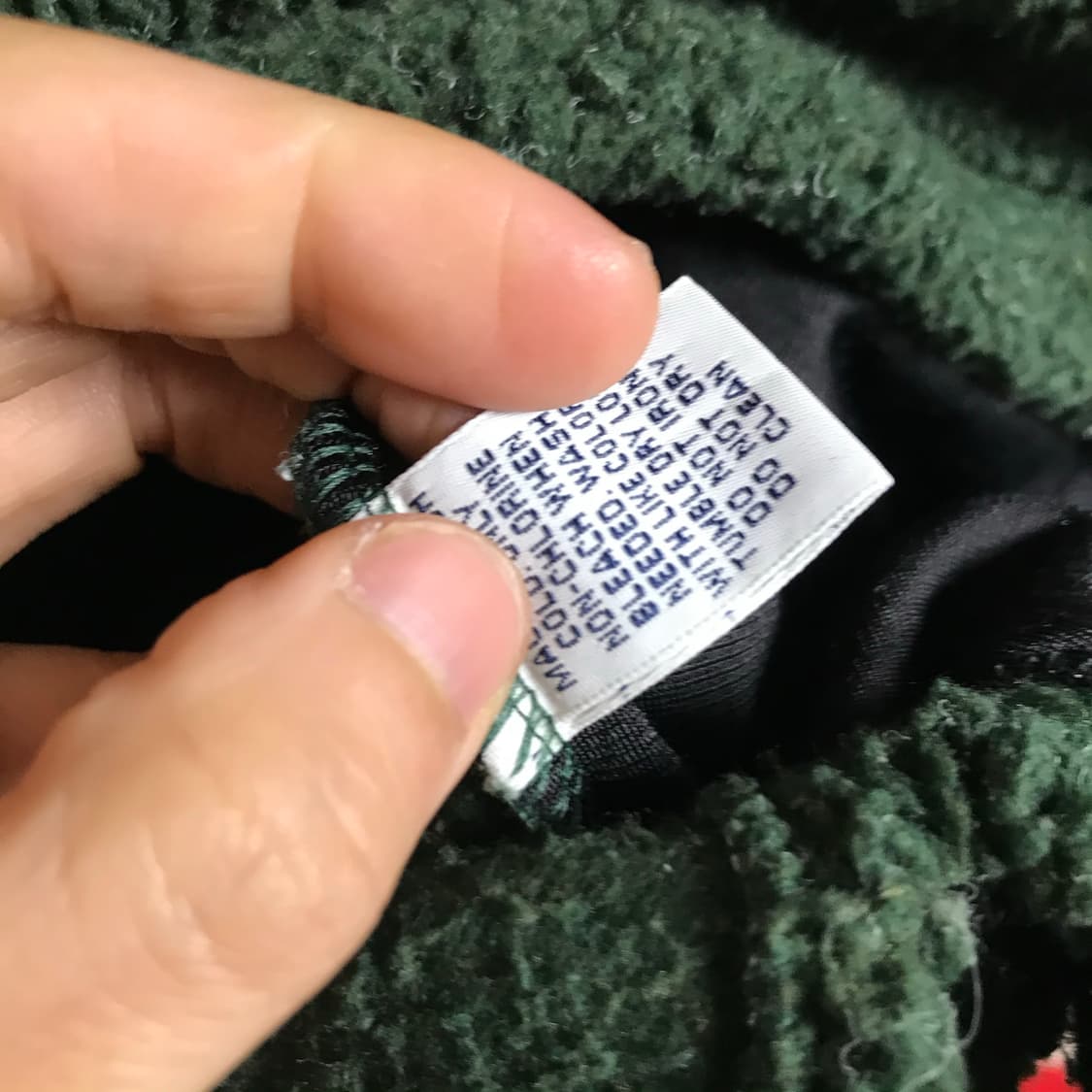 폴로스포츠 90s 패턴 후리스 아노락 상품이미지5