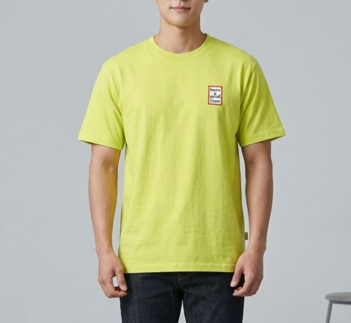 [100]해브어굿타임 프레임로고 반팔티 상품이미지1