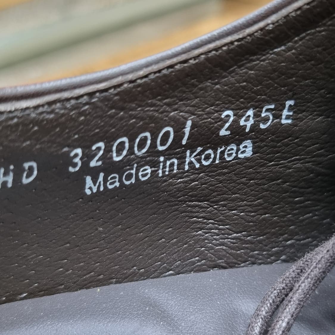 미쉘바이탠디 소가죽 남성정장구두245 굽3.5 상품이미지6