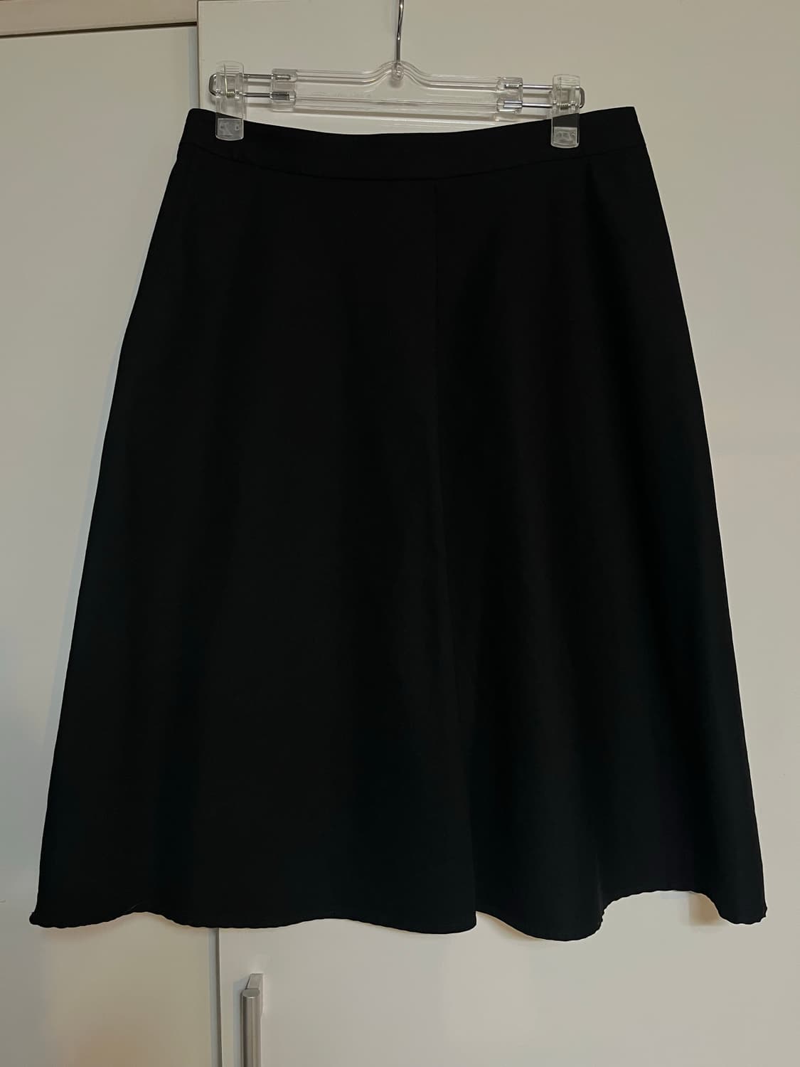 아워레가시 블랙 커튼 미디 스커트 36 상품이미지5