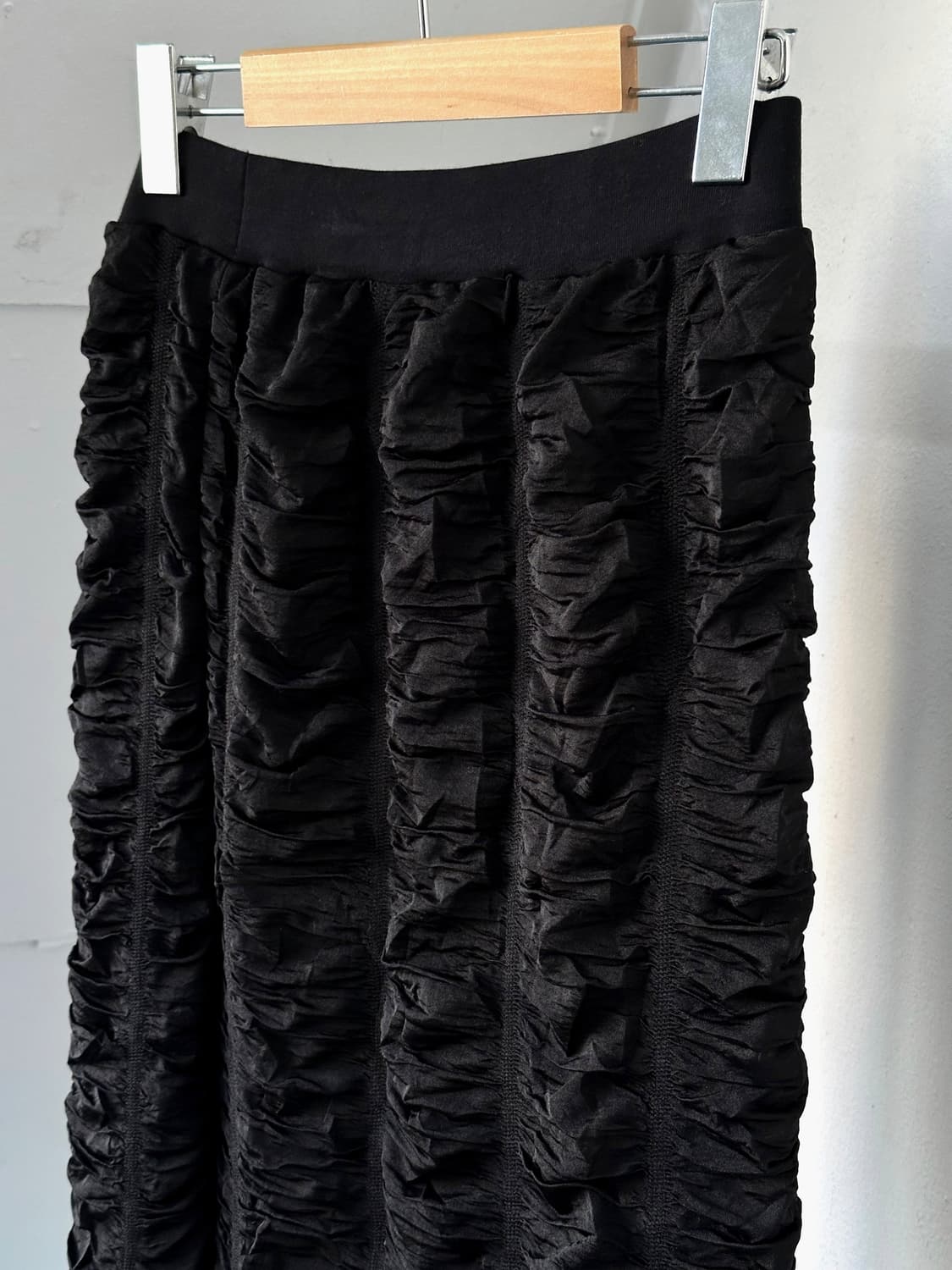 Volume shirring design long skirt 상품이미지7