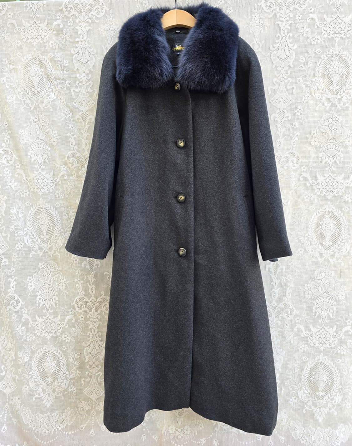 캐시미어 100% 천연 폭스퍼 상품이미지1