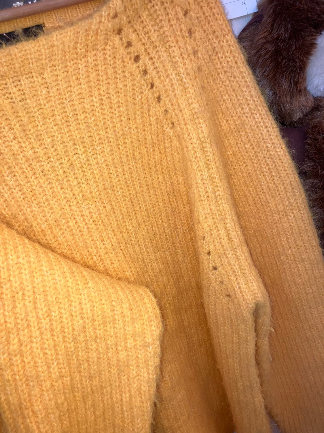 jpn 딥레몬 보트넥 스웨터 상품이미지3