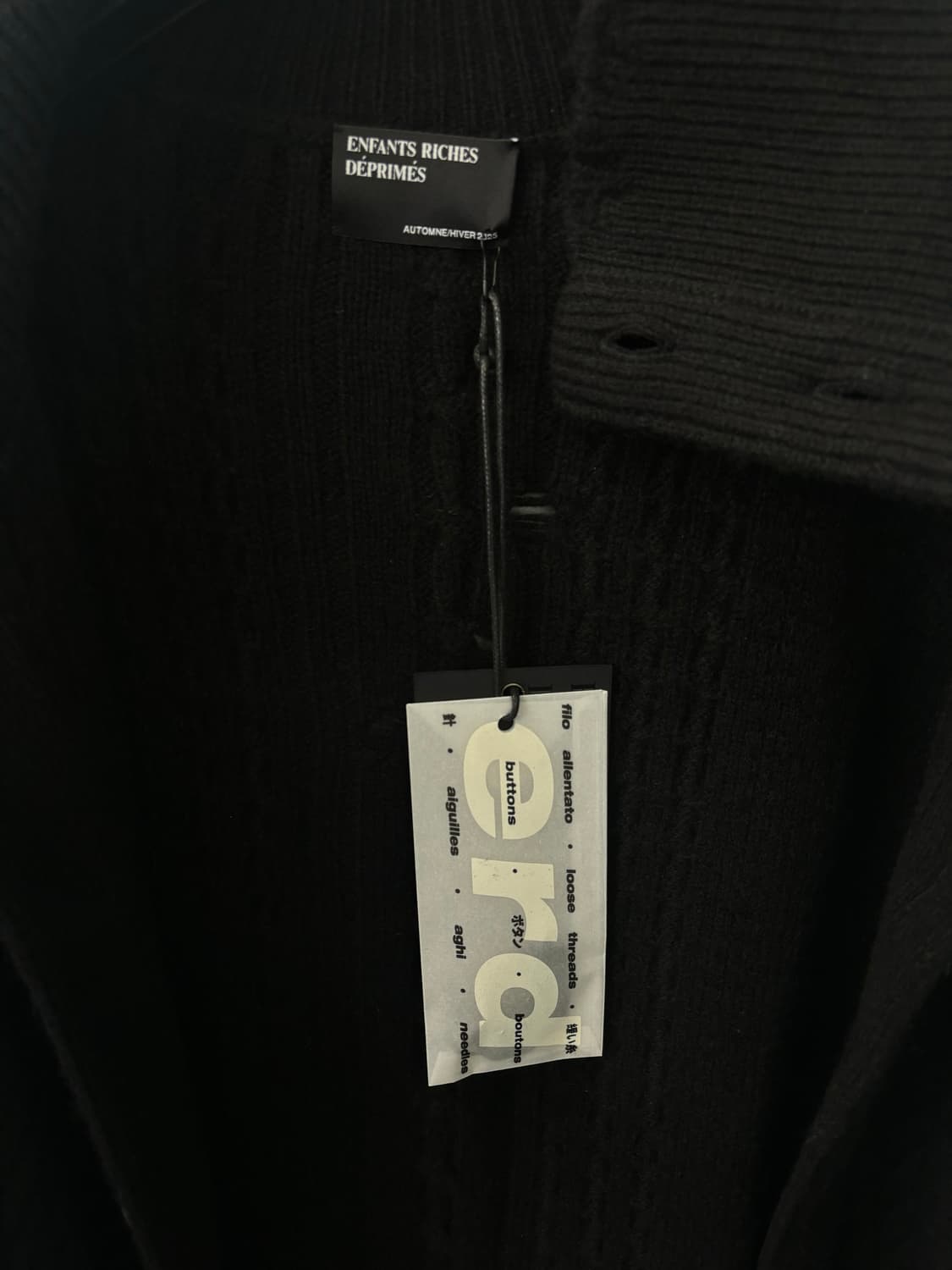 ERD 로로피아나 캐시미어 가디건 상품이미지3