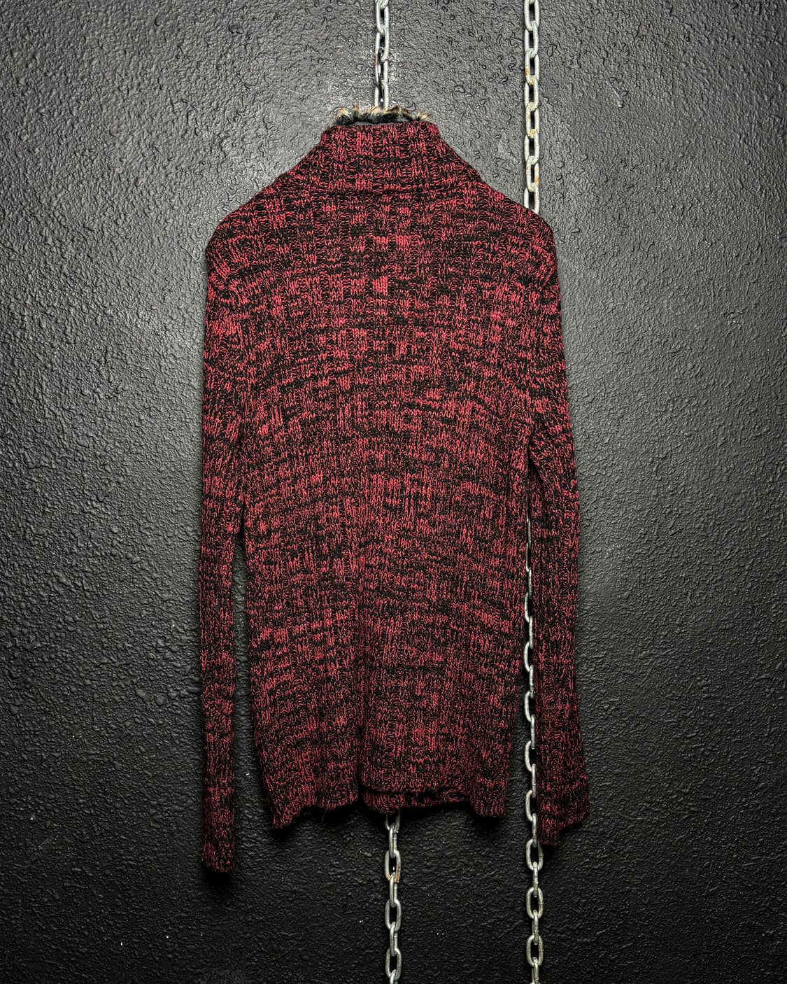 Double Focus – Fur Collar Knit Zip_up 상품이미지5