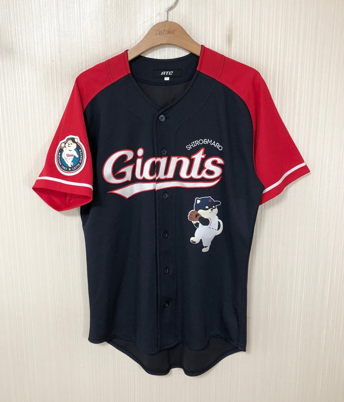 KBO ATC 롯데자이언츠X시로앤마로 콜라보유니폼/져지 95 상품이미지1