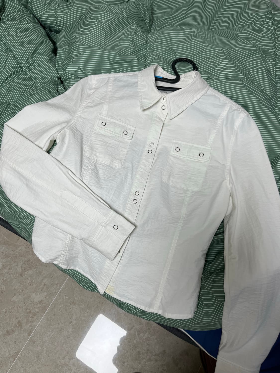 밀로우먼 워크 스냅 셔츠 M 상품이미지2