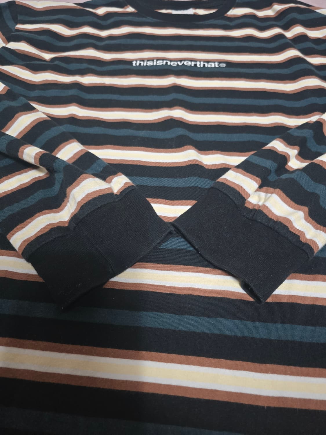 디스이즈네버뎃 스트라이프 롱슬리브 티셔츠
 L 상품이미지6