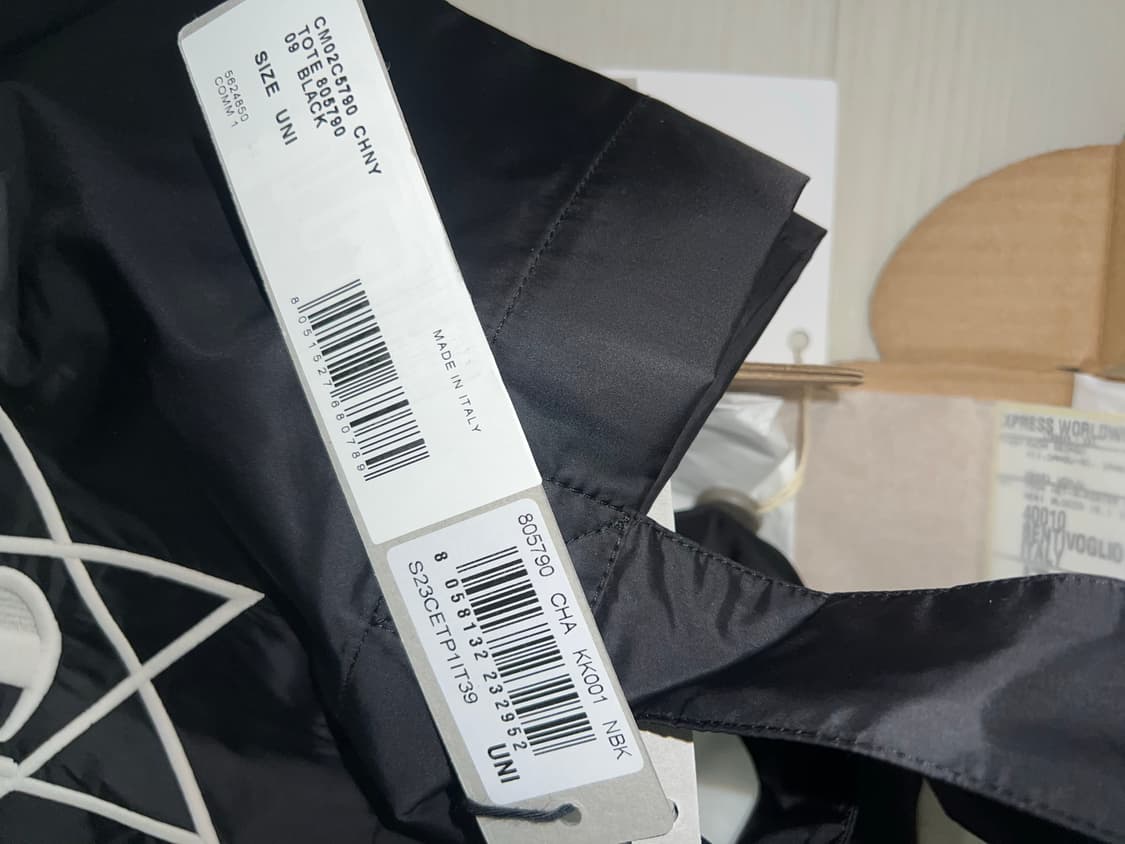 릭오웬스 챔피온 토트백 새상품 상품이미지2