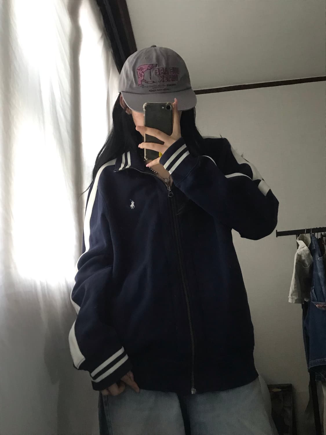 폴로 네이비 트랙 면집업 상품이미지4