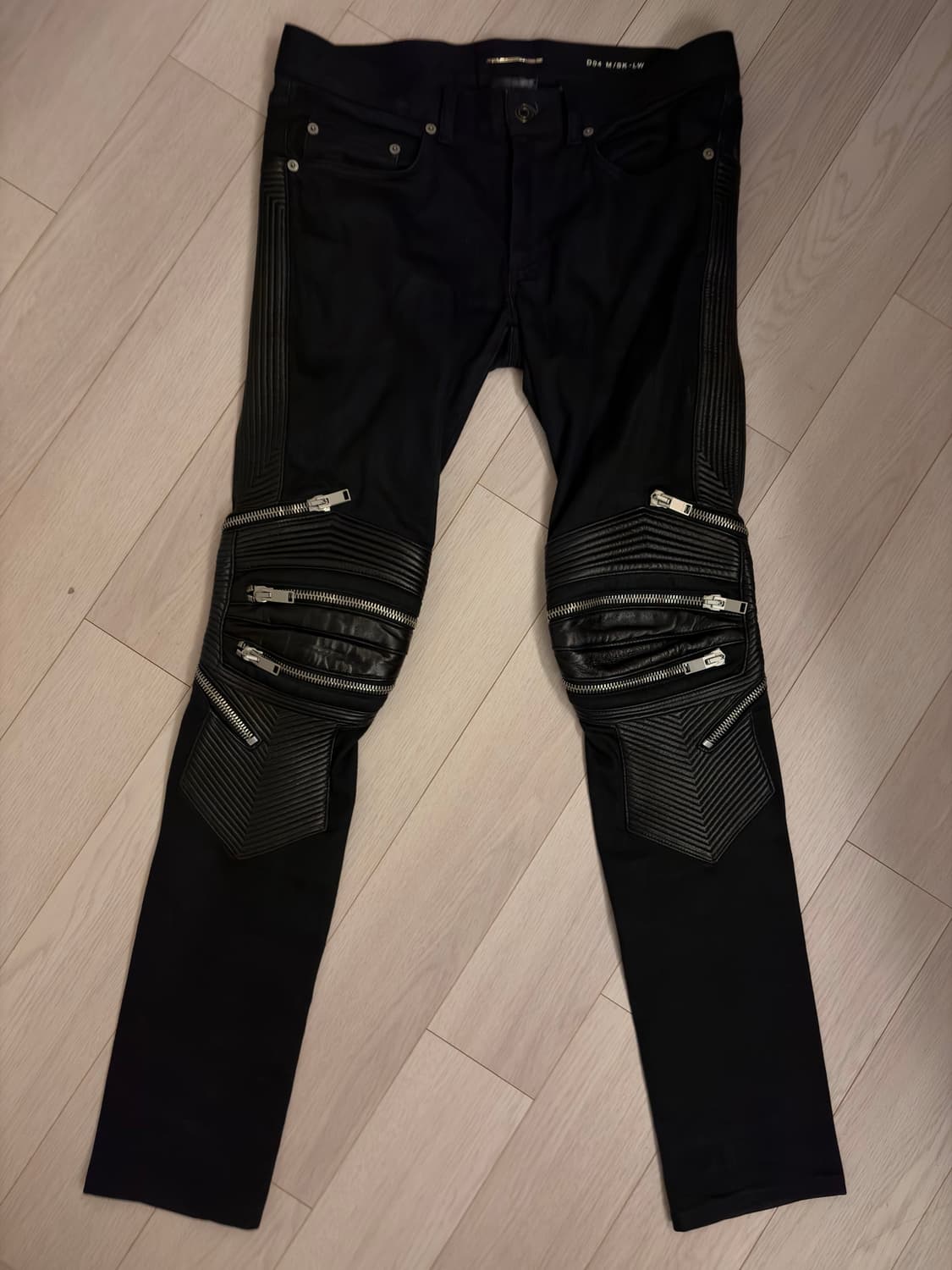 생로랑 13fw 레더패널진 상품이미지1