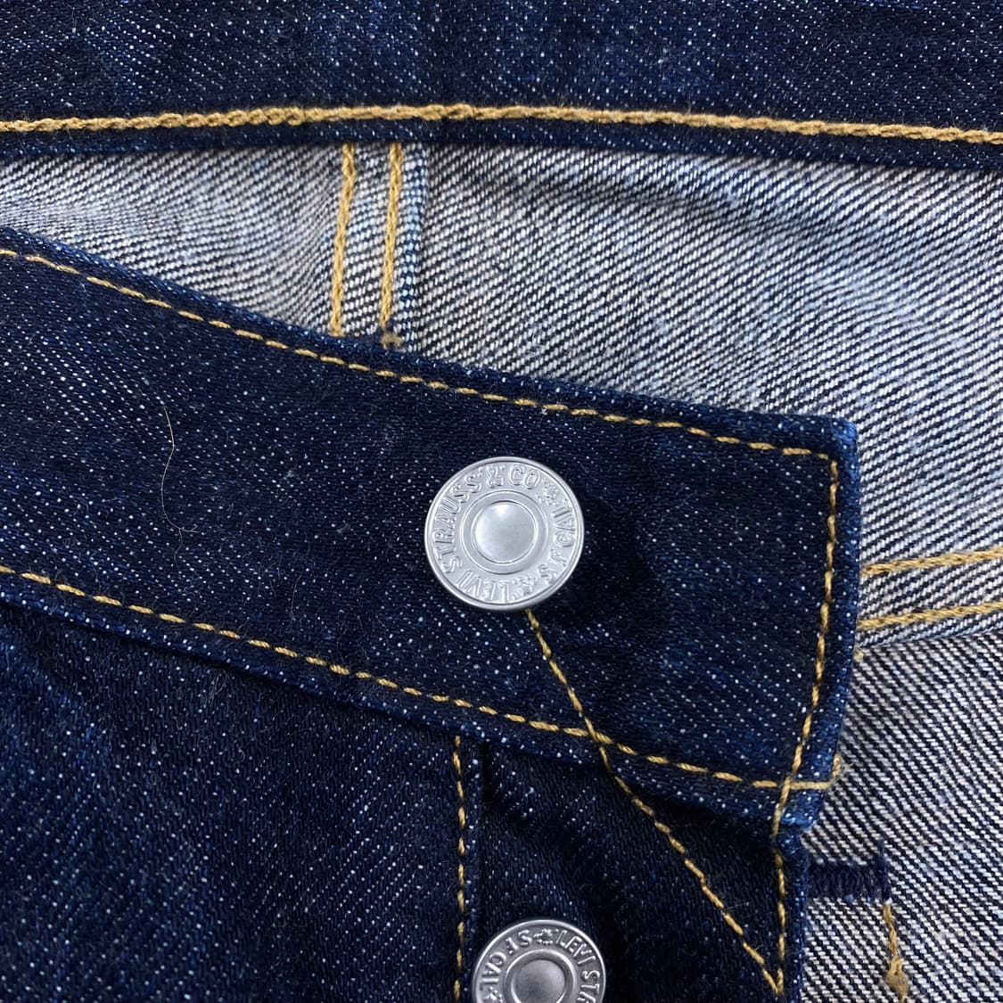 리바이스 프리미엄 빅E 501 진청 데님 진(34) 상품이미지5