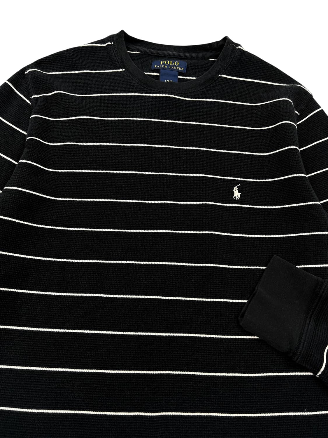 신형 폴로랄프로렌 화이트 포니로고 와플니트  상품이미지2