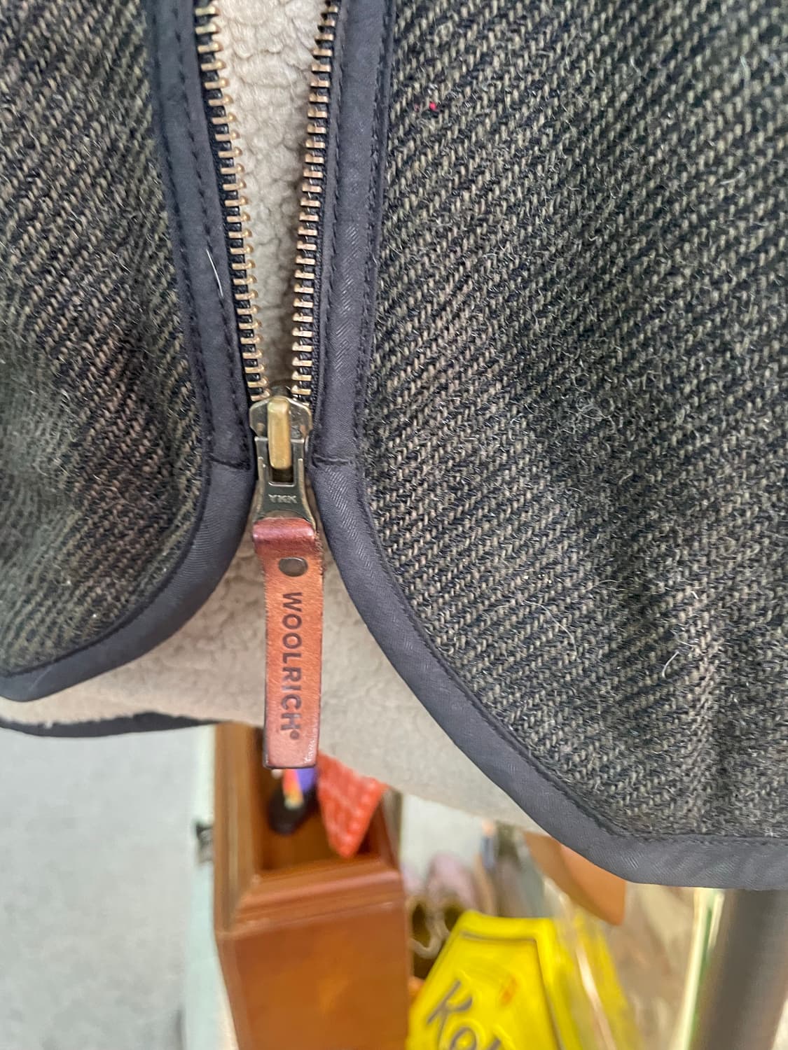 희귀)울리치 울 집업 베스트 상품이미지3