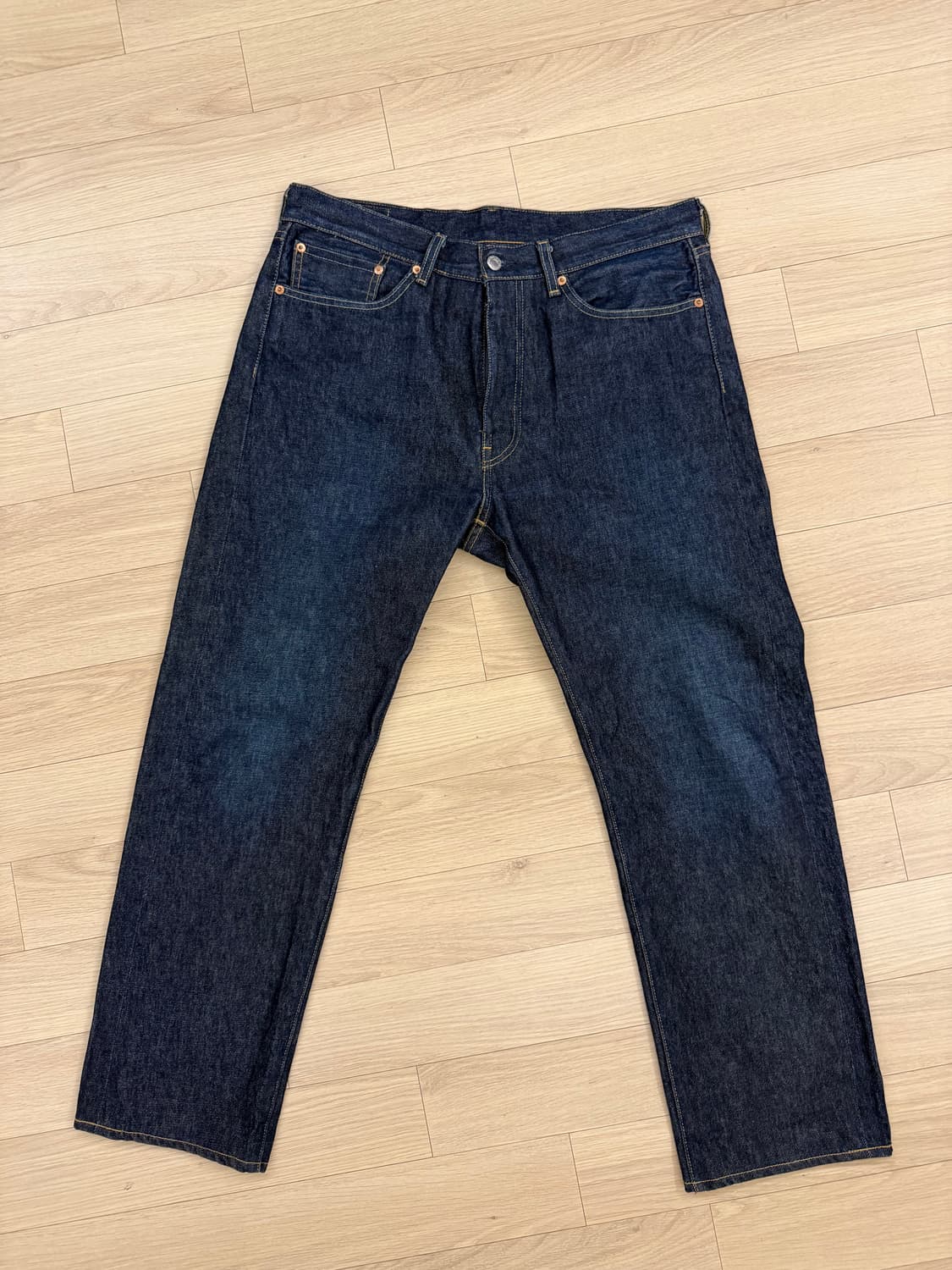 Levi's 505 프리미엄 셀비지 데님 Made in USA 상품이미지1