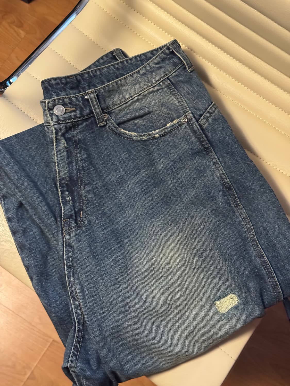 쿠어 디스트로이드 샌드 워싱 진스 m 상품이미지2