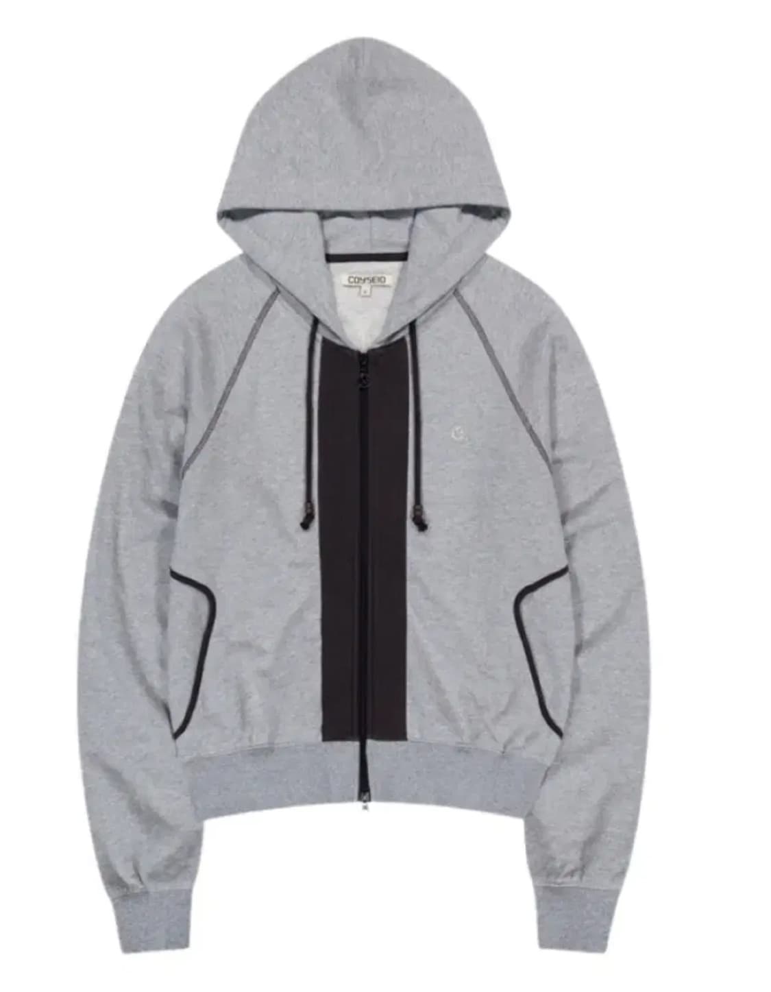 코이세이오 퍼커링 후드집업 그레이 상품이미지1