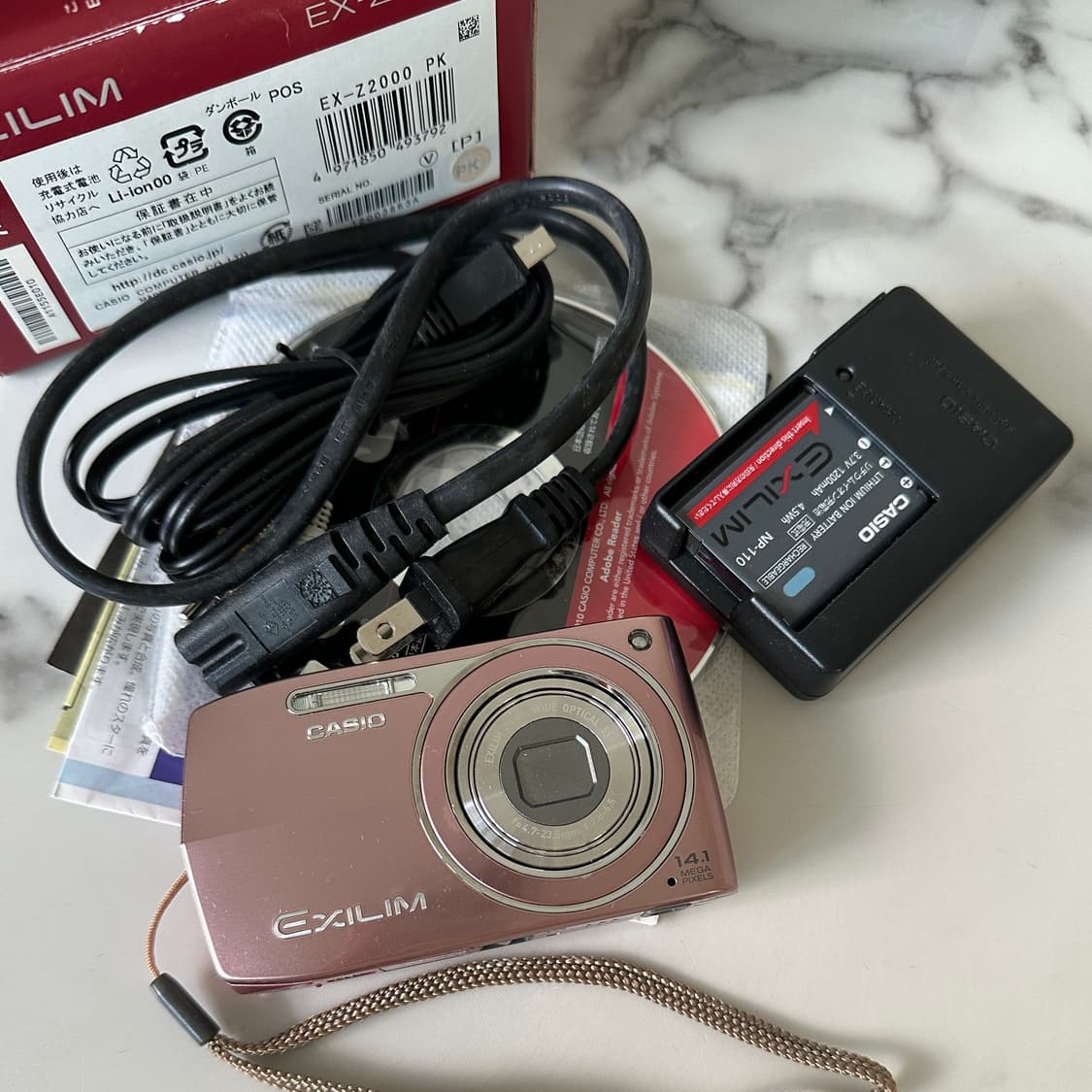 풀박!) Casio exilim z2000 핑크 카시오 엑슬림 상품이미지2