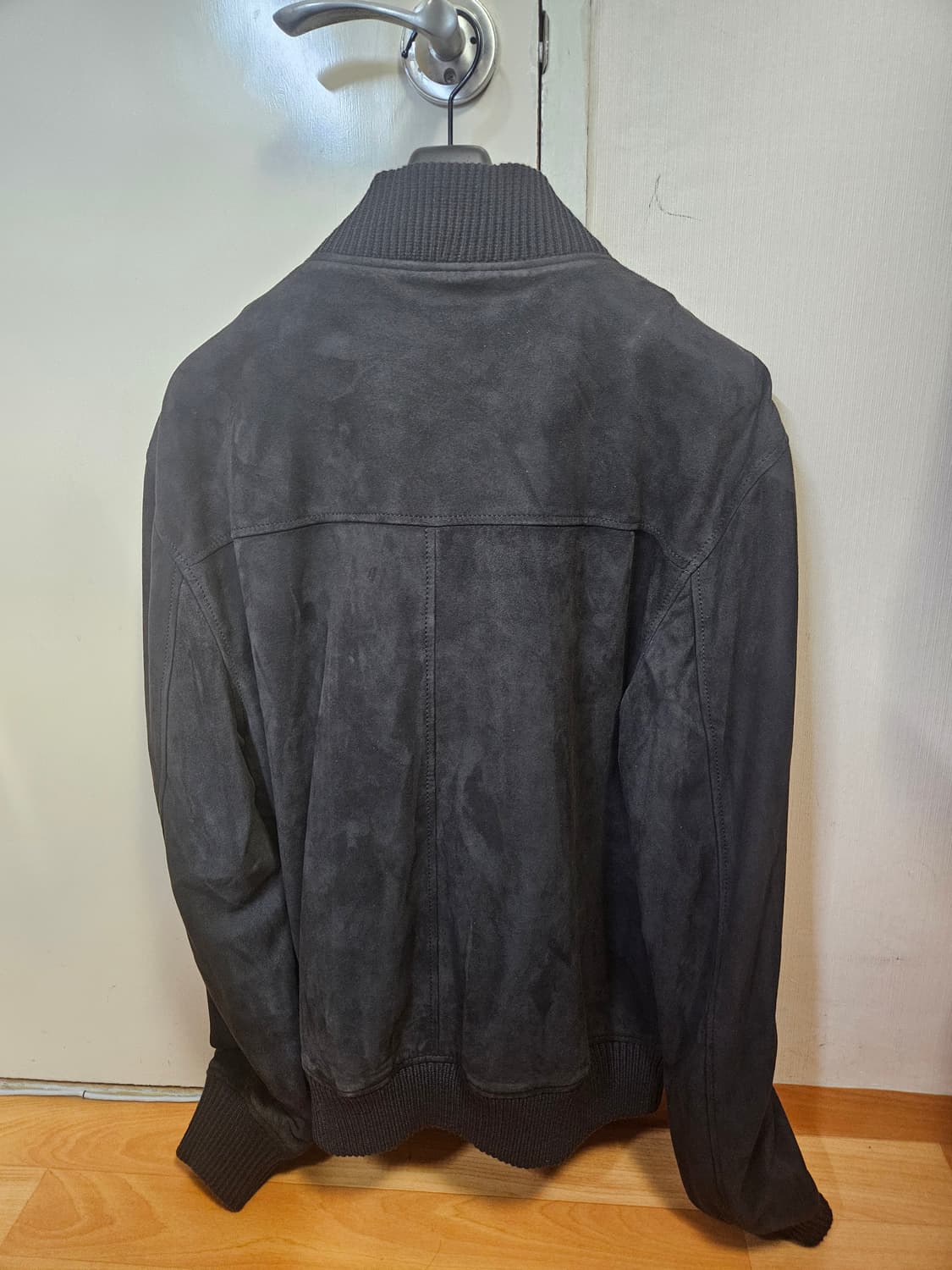 105 XL) 오피신 제네랄 염소가죽 고트스킨 스웨이드 A-2 블루종 상품이미지2