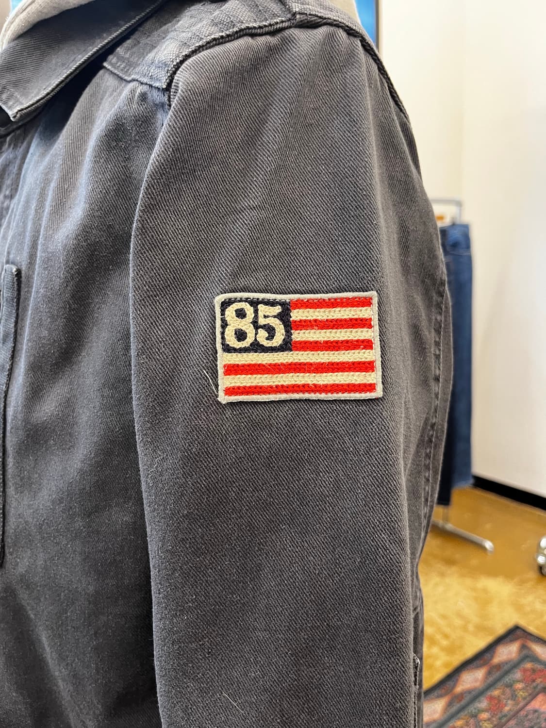 힐피거데님 헤비코튼 후드 사파리 자켓 상품이미지4