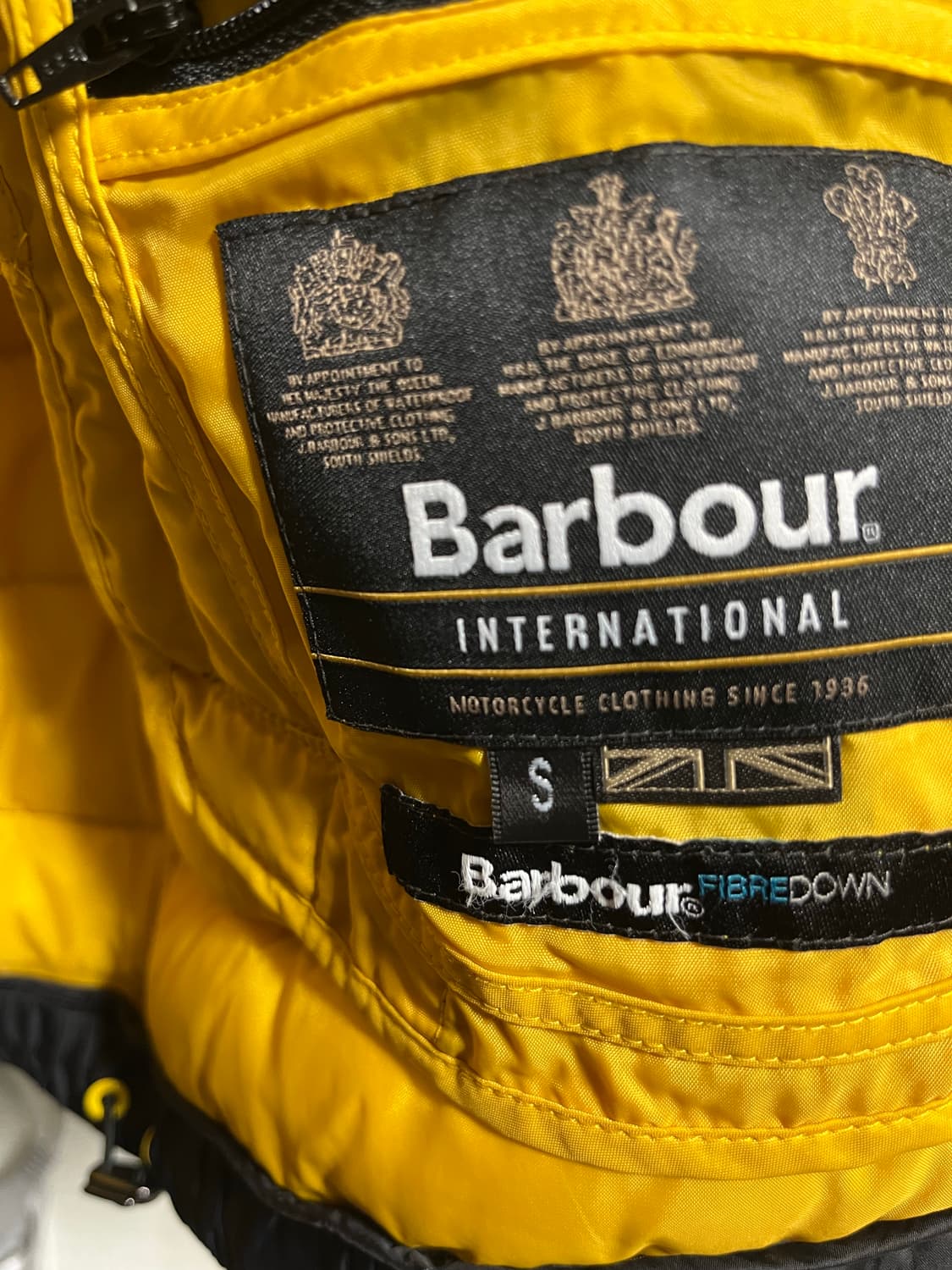 바버 인터네셔날 경랑패딩 s 상품이미지2