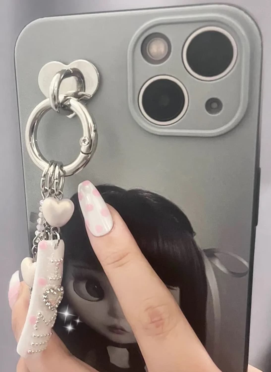 I🩶Dot | nail keyring 상품이미지4